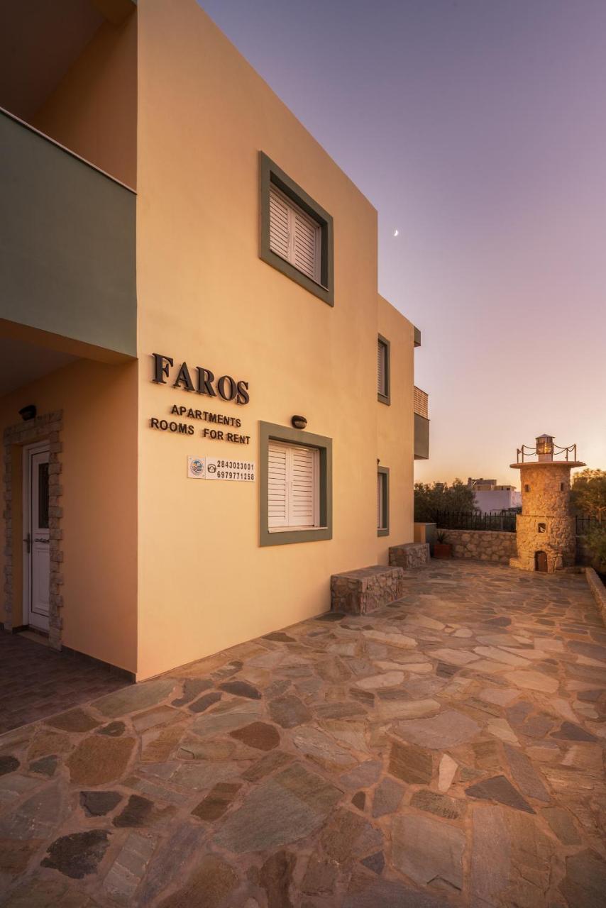 Faros Apartments Xerokampos  Exterior foto