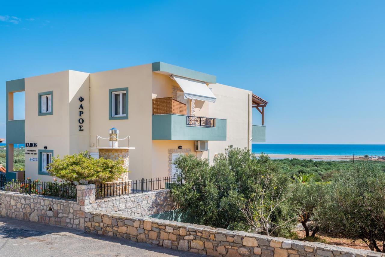 Faros Apartments Xerokampos  Exterior foto